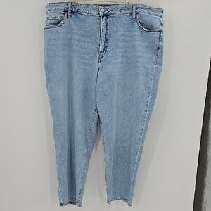 Old Navy Light Wash O.G. Loose High-Rise Women's Jeans Size 26